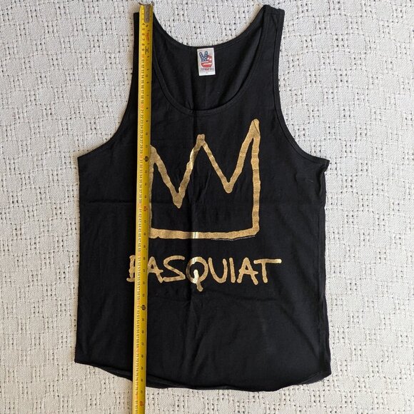 Vintage JUNK FOOD Basquiat Men Women Unisex  Muscle Shirt Size L Tank top - Picture 4 of 5